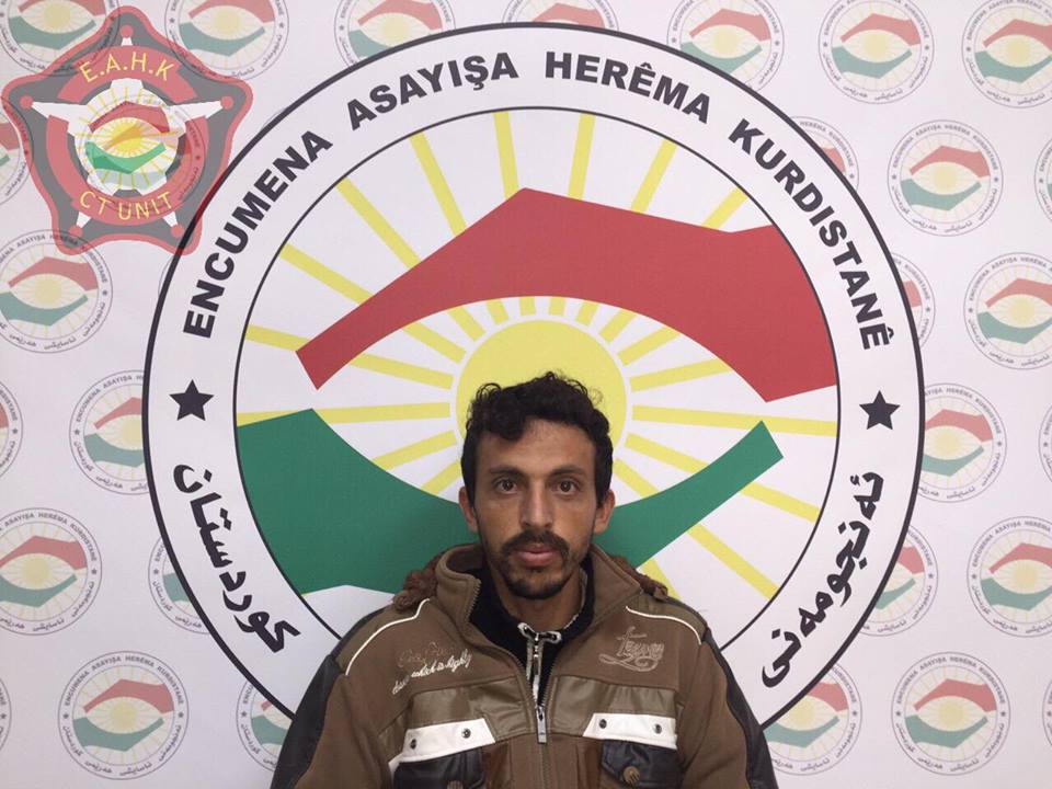 Kurdistan counterterrorism arrests three IS members